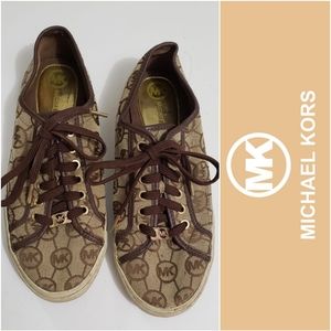 🌠Michael Kors🌠 brown & gold sneakers